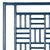 David Francis Finn Platform Bed Twin - Navy For Sale - Image 4 of 12