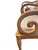 Late 20th Century Vintage Woven Rattan High-Back Armchairs With Scroll Arms, a Pair For Sale - Image 5 of 12