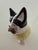 Antique German Novelty French Bulldog/Boston Terrier Porcelain Figurine Featuring an Applied Fly For Sale - Image 4 of 9