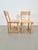 Vintage Brutalist Elm Chairs, Denmark, 1960s, Set of 2 For Sale - Image 4 of 4
