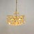 Small Mid-Century Brutalist Chandelier with Crystal Pieces from Palwa, 1970s, in Very Good conditions. Designed 1970 to...