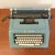 Mid-Century Modern Vintage Studio 46 Typewriter with Spanish Keyboard from Olivetti For Sale - Image 3 of 8