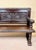 Spanish Carved Wood Bench With Barley Twist Legs, 20th Century For Sale - Image 11 of 16