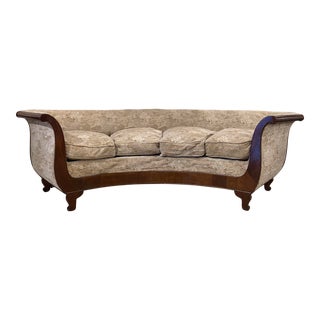 French Demi Lune Settee For Sale