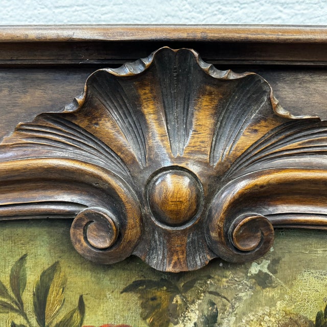 Large Antique Fireplace Mirror For Sale - Image 6 of 11