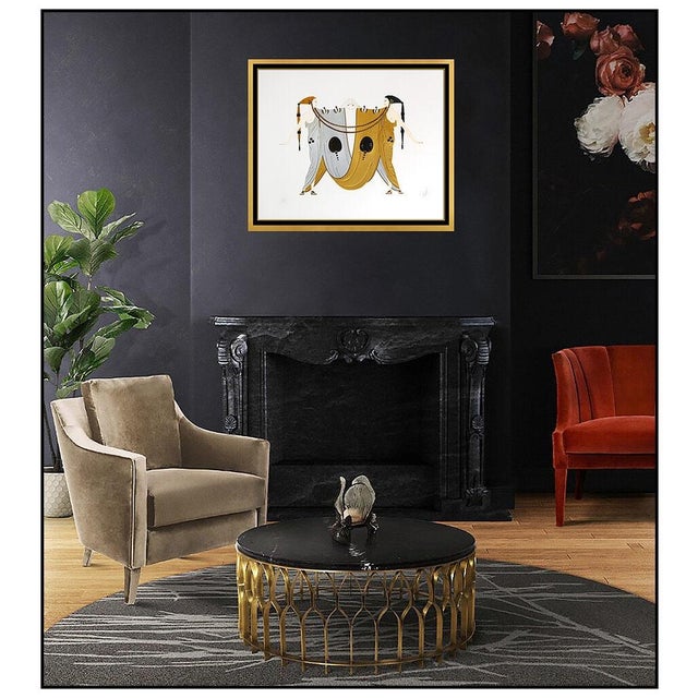 Message us to inquire about custom framing options! (Included for free with every purchase) The artwork here, "Sisters",...
