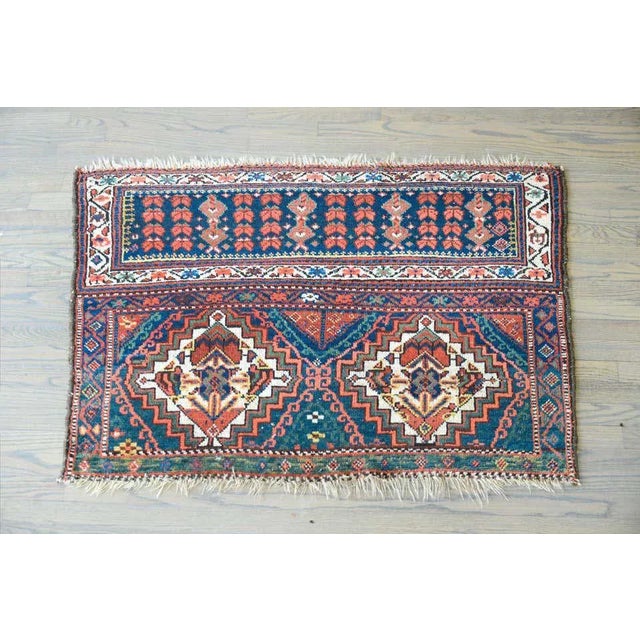 Early 20th Century Malayer Bag Face Rug For Sale - Image 12 of 13