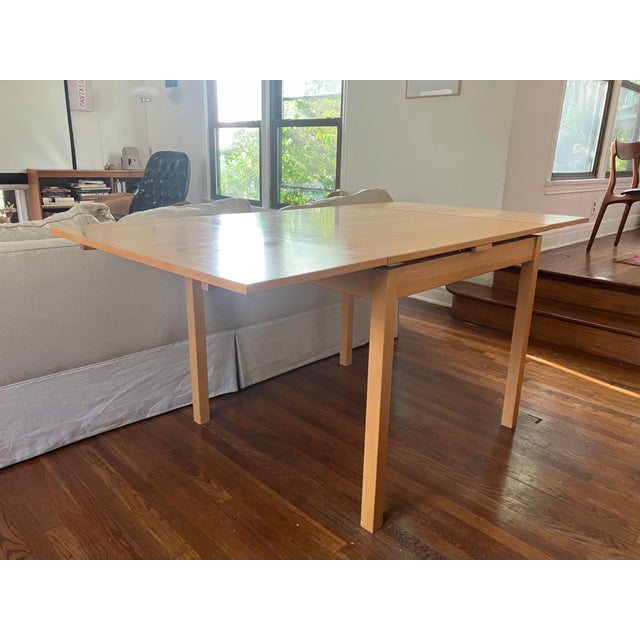 1950s Danish Modern Extension Leaf Dining Table by Møbler For Sale In Los Angeles - Image 6 of 12