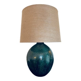 French Art Deco Large 1930 Primvera Table Lamp For Sale