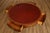 Kittinger Leather Top Round Rent Table With Drawers T295 For Sale In Philadelphia - Image 6 of 18