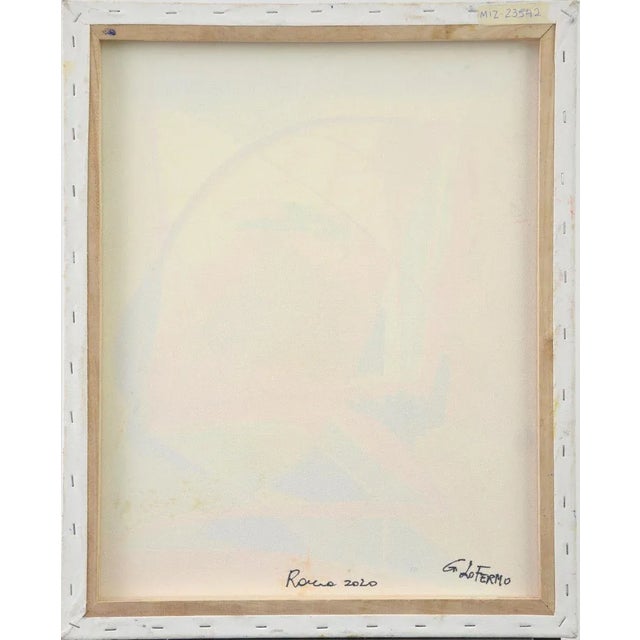 Geometric Shapes - Oil Painting 2020 by Giorgio Lo Fermo 2020 For Sale - Image 4 of 8