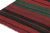 1950s Vintage Karadagh Persian Kilim in Red With Multicolor Stripes by Rug & Kilim For Sale - Image 5 of 7