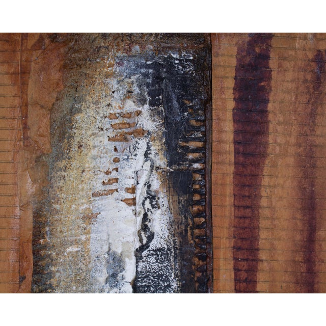 1997 “Intimations Iii” Mixed Media Wall Assemblage by Juliet Holland For Sale In Indianapolis - Image 6 of 7