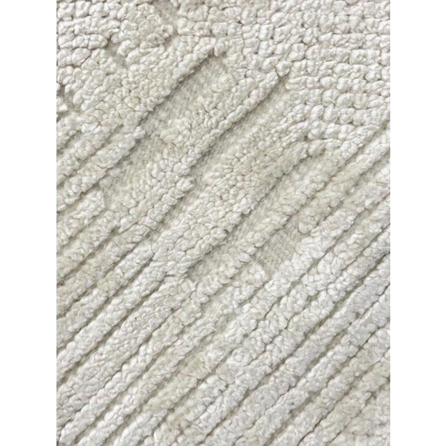 Modern Hand Knotted Borderless Modern Rug. 8'00" X 10'01" For Sale - Image 3 of 3