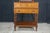 Late 19th Century Antique Victorian Plum Pudding Mahogany Washstand Vanity W Mirror 62" For Sale - Image 5 of 18