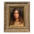 Richard Alan Schmid - 1969 Portrait of a Brunette Model - Oil Painting For Sale