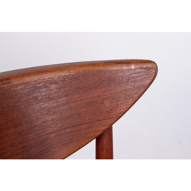 Danish Model 316 Chairs in Teak and Seagrass by Peter Hvidt and Orla Molgaard-Nielsen for Soborg Mobelfabrik, 1960s, Set of 6 For Sale - Image 10 of 18
