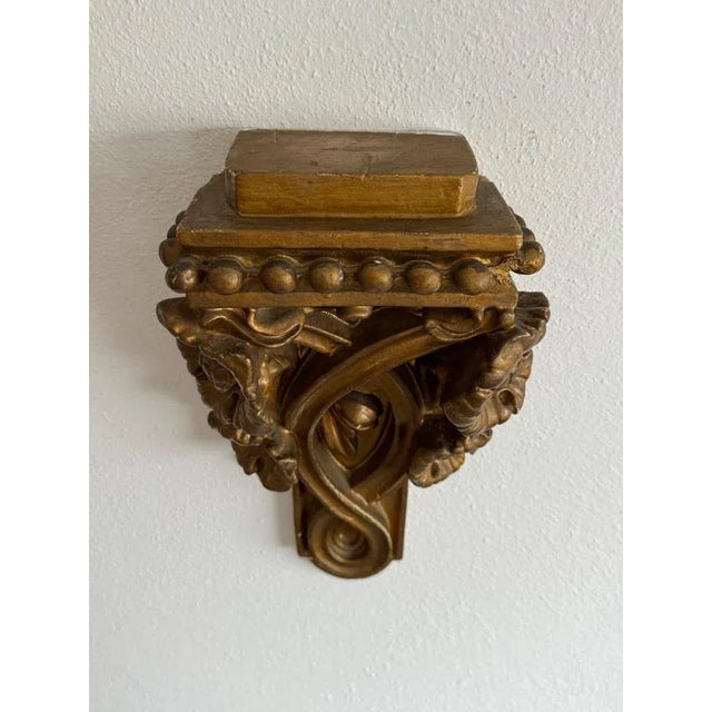 1950s Vintage Small Wall Shelf, 1950s For Sale - Image 5 of 12