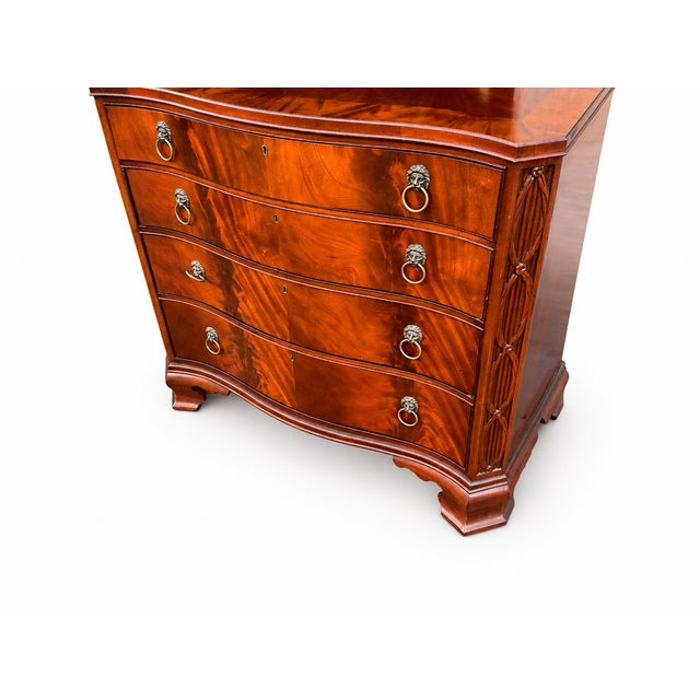 Hickory Chair James River Collection Mahogany Chest of Drawers For Sale In San Diego - Image 6 of 10