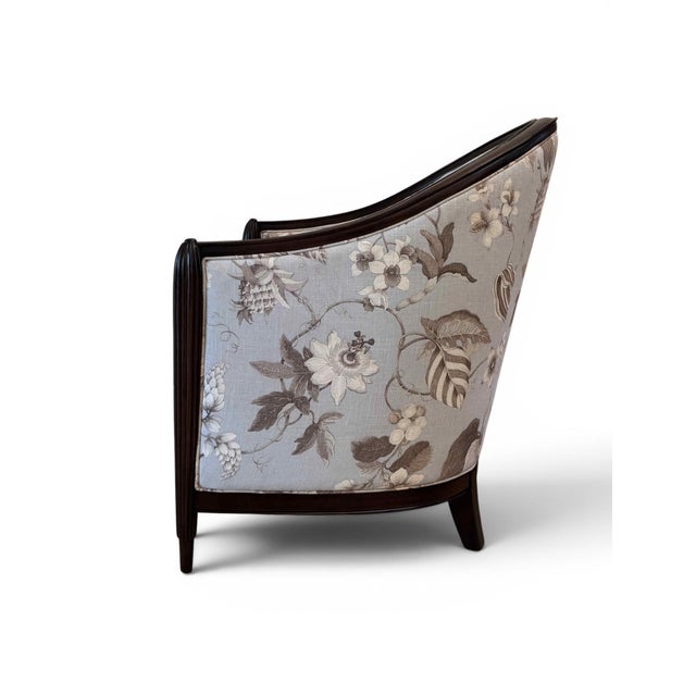 Thomasville Thomasville Art Deco Lounge Chair For Sale - Image 4 of 15