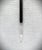 Art Deco Glass Hand Dip Pen, Clear Ribbed Attached Nib For Sale - Image 4 of 11