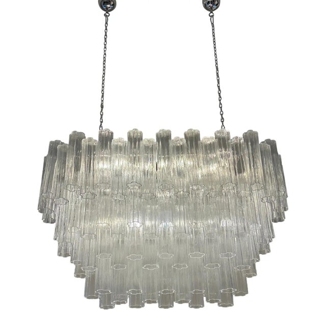 Oval Tronchi Murano Glass Chandelier by Simoeng for Simoeng For Sale - Image 6 of 6