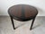 Hollywood Regency Vintage Asian-Style Black Lacquer Wood Round-to-Oval Extension Dining Table For Sale - Image 3 of 18