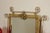 Victorian Brass Oil Lamp Candelabra Wall Mirror For Sale - Image 4 of 12