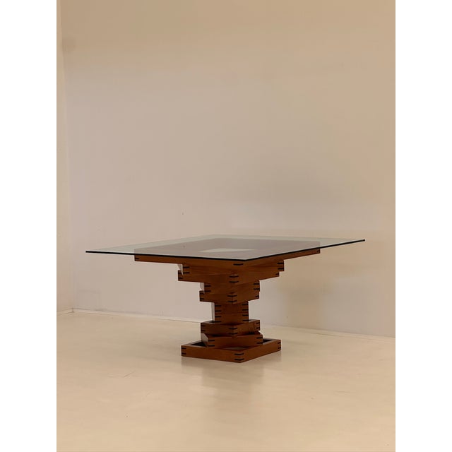 Corinth Dining Table by Ferdinando Meccani for Meccani Furniture, 1978, in Flawless conditions. Designed 1970 to 1979 I...