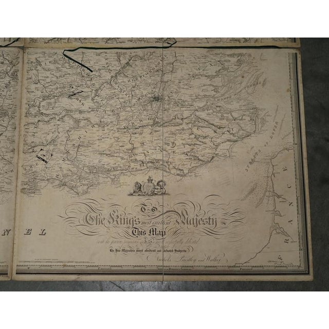 Early 19th Century Large Inland Navigation Map of Canals and Railroads, 1830 For Sale - Image 5 of 18