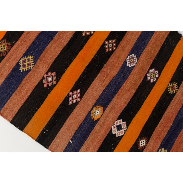 Turkish Antique Vintage Hallway Runner Rug For Sale - Image 10 of 10