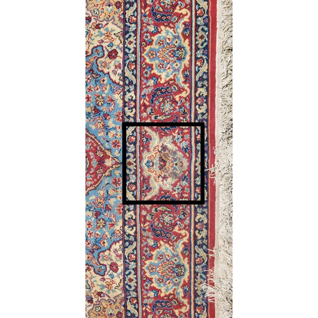 Vitage Middle Eastern Rug in Wool, 1970s For Sale - Image 6 of 11