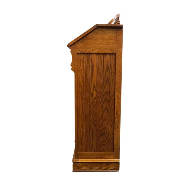 Lexington Furniture Recollections Collection Solid Oak Rustic Country French 24" Lingerie Chest 468-310 For Sale - Image 11 of 15