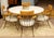 Metal Mid Century Modern Richard McCarthy Selrite Dinette Set Table 4 Armchairs 1960s For Sale - Image 7 of 12