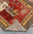 Antique Khotan Rug 4’0” x 8’6” – East Turkestan Wool Rug, Stylized Vase Design, Chinese Motif Border, Red Gold Area Rug,...
