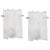 Vintage Murano Ice Glass Vanity Sconces from Kaiser Leuchten, Germany, 1970s, Set of 2 For Sale - Image 14 of 14