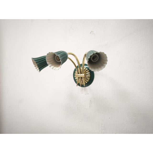 Sputnik Wall Light from Tre Luci, 1940s For Sale - Image 12 of 12