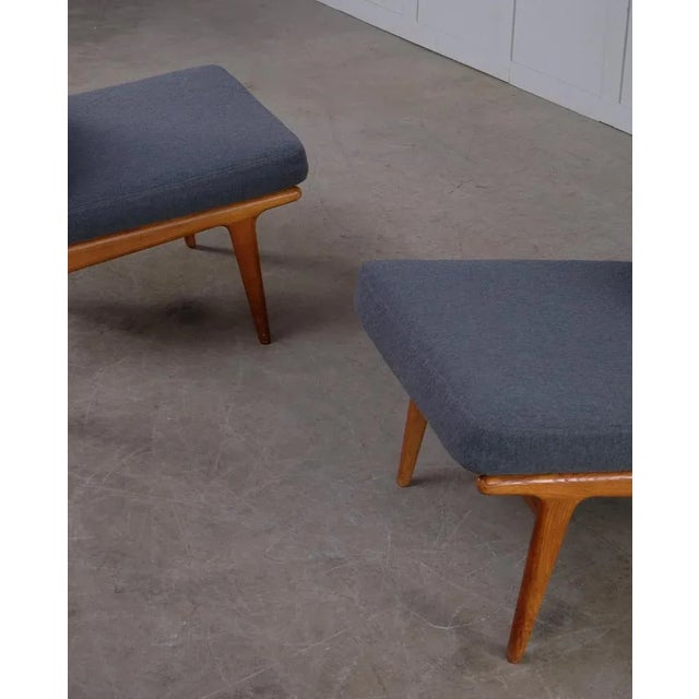 Karl-Erik Ekselius Set of Easy Chairs attributed to Karl-Erik Ekselius, Sweden, 1960s For Sale - Image 4 of 11