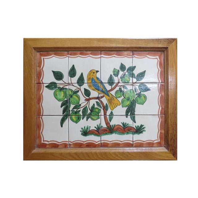 Vintage Country French Tile Collage For Sale In Chicago - Image 6 of 7