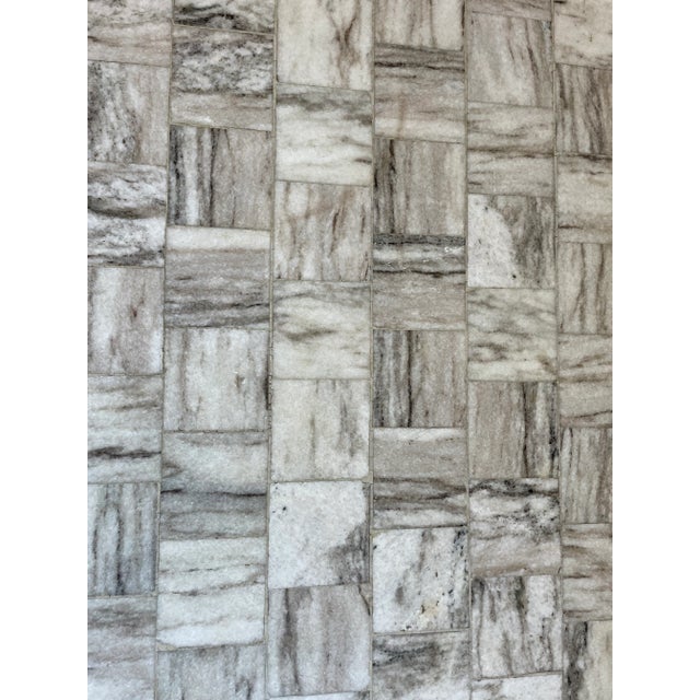 Metal Marble & Iron Coffee Table For Sale - Image 7 of 9