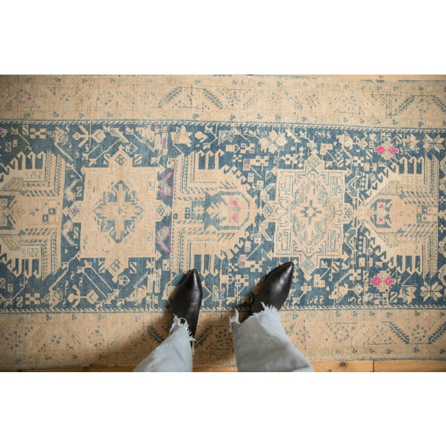 :: Single column center medallions in classic Karaja relief but Heriz area weaving with village attribute to Lambaran....