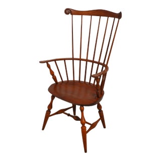 Warren Chair Works Bench Made Windsor Armchair For Sale