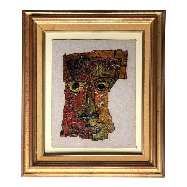 Alexander Gore Original Oil on Paper Painting, Certified, 2012, Framed For Sale