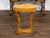 Biedermeier 19th Century Walnut Accent Table with Oval Top and Quarter Veneer For Sale - Image 11 of 12