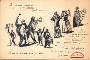 Artist Unknown Student Protest Poster, 1968