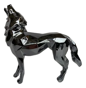 Richard Orlinski, Wolf Spirit, Resin