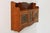 Brown English Arts and Crafts Wall Cabinet in Brass and Oak, 1910 For Sale - Image 8 of 11