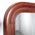 Louis Philippe style arched wall mirror. Wonderful condition. 36” W x 2” D x 40.5” H
