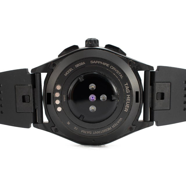 Tag Heuer Connected Golf Edition 45mm Sbg8a82 Black Titanium Quartz Smartwatch For Sale In Houston - Image 6 of 10