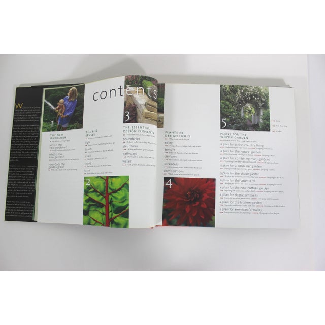 1990s 1997 the Garden Design Book First Edition Hard Cover Coffee Table Book For Sale - Image 5 of 8